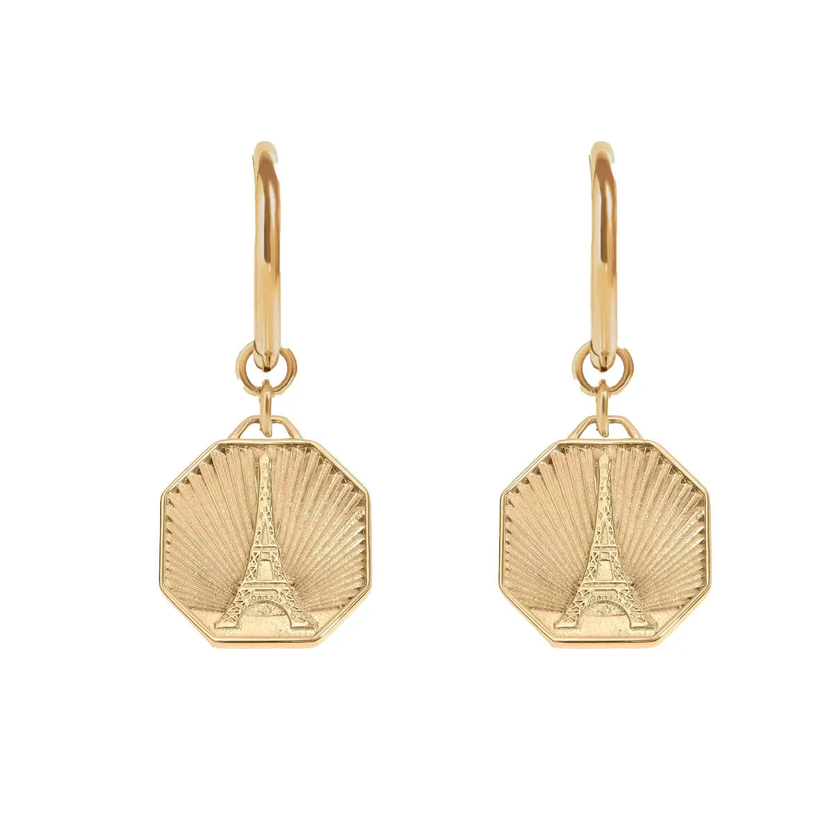 Hoop Earrings - Your choice of 8 styles Earrings Robyn Canady Eiffel Tower