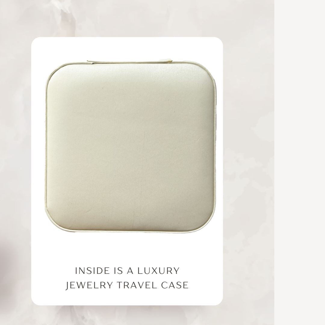 New Year New You! Mini gemstone necklace with six stones in a luxury travel case. Robyn Canady