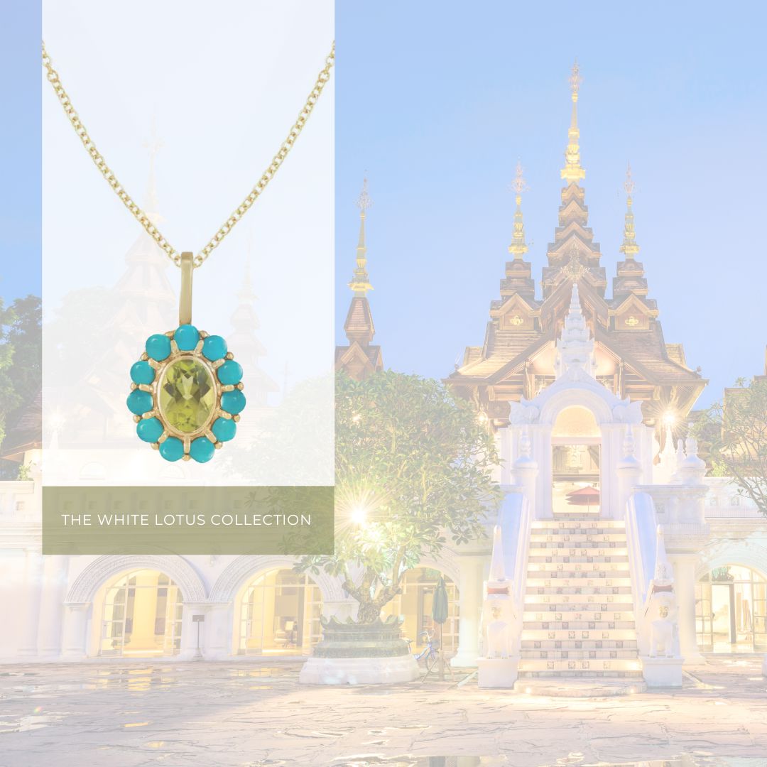 Peridot and Turquoise Medallion Necklace Necklace Robyn Canady