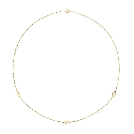 14K Diamond Layering Necklace - Ready to Ship! Robyn Canady