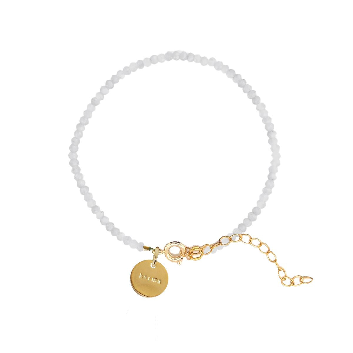 Gemstone Karma Bracelet in Moonstone Bracelet Robyn Canady