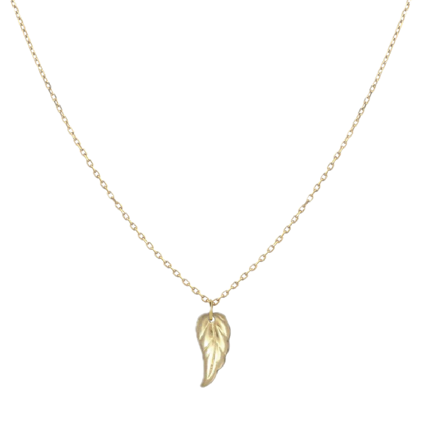 Tiny Charm Necklace Robyn Canady Leaf 14K Gold Fill