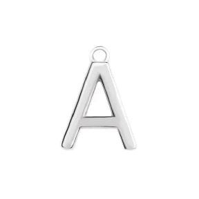 Initial Pendant Necklace - Sterling Silver Robyn Canady A Sterling Silver