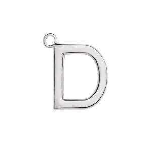 Initial Pendant Necklace - Sterling Silver Robyn Canady D Sterling Silver