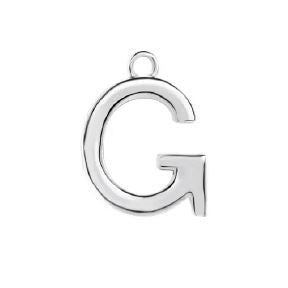Initial Pendant Necklace - Sterling Silver Robyn Canady G Sterling Silver