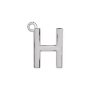 Initial Pendant Necklace - Sterling Silver Robyn Canady H Sterling Silver