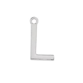 Initial Pendant Necklace - Sterling Silver Robyn Canady L Sterling Silver