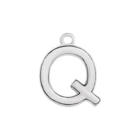 Initial Pendant Necklace - Sterling Silver Robyn Canady Q Sterling Silver