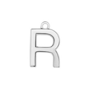 Initial Pendant Necklace - Sterling Silver Robyn Canady R Sterling Silver