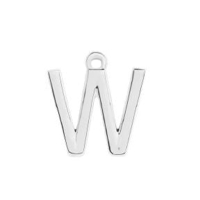 Initial Pendant Necklace - Sterling Silver Robyn Canady W Sterling Silver