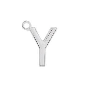 Initial Pendant Necklace - Sterling Silver Robyn Canady Y Sterling Silver