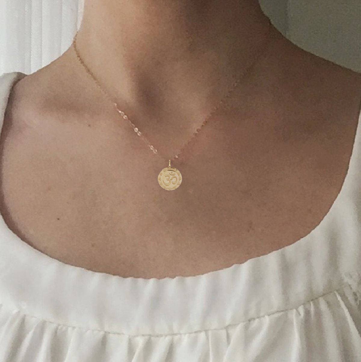 Large Om Necklace Necklace Robyn Canady