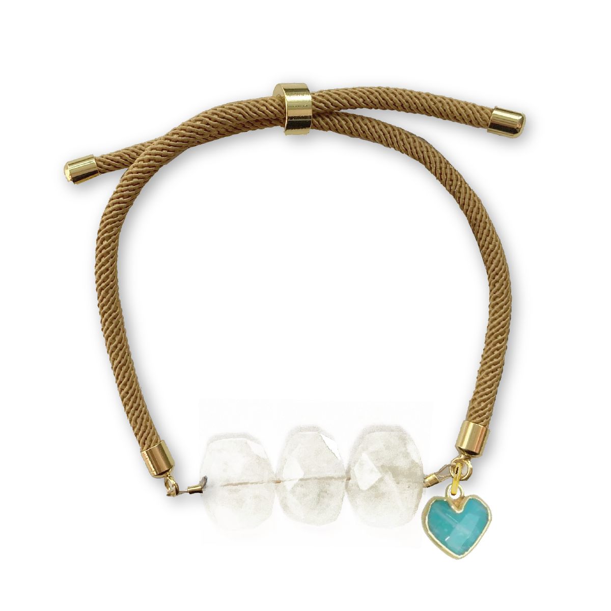 LoveSpell Natasha Bracelet - Amazonite and Moonstone Bracelet Robyn Canady