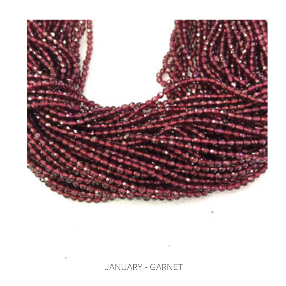 Tiny Circle Birthstone Thread Earrings Robyn Canady