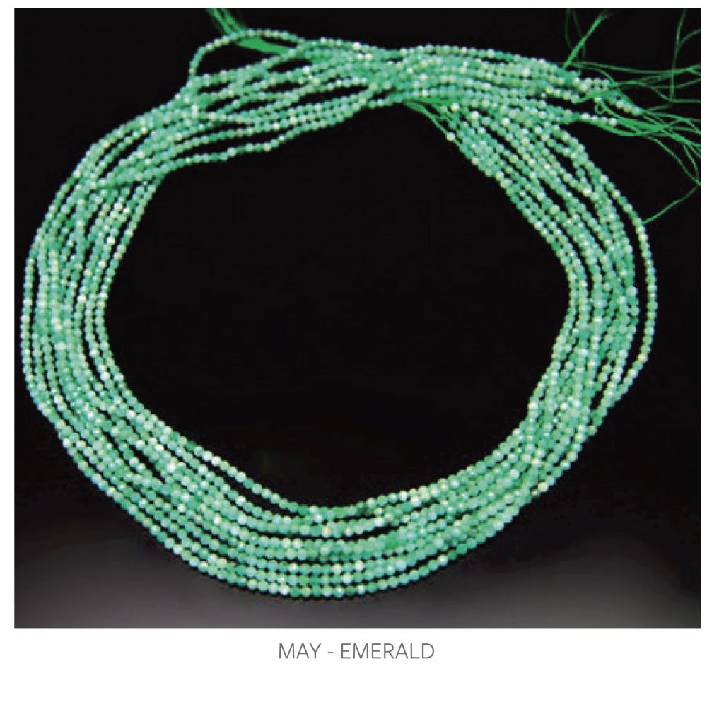 Tiny Circle Birthstone Thread Earrings Robyn Canady