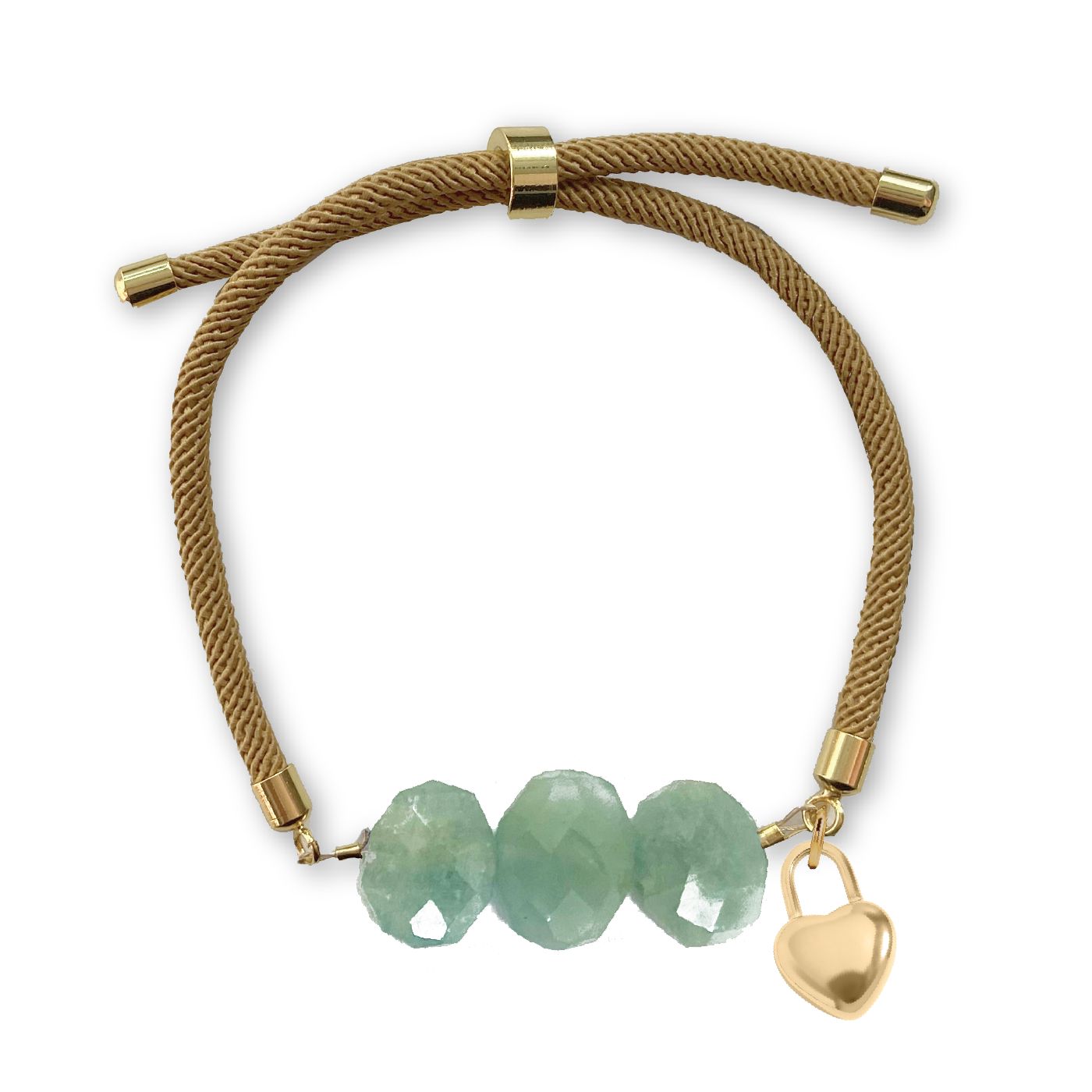 Choice of 5 Fall Colors - Natasha Love Locket Bracelet Bracelet Robyn Canady Aquamarine