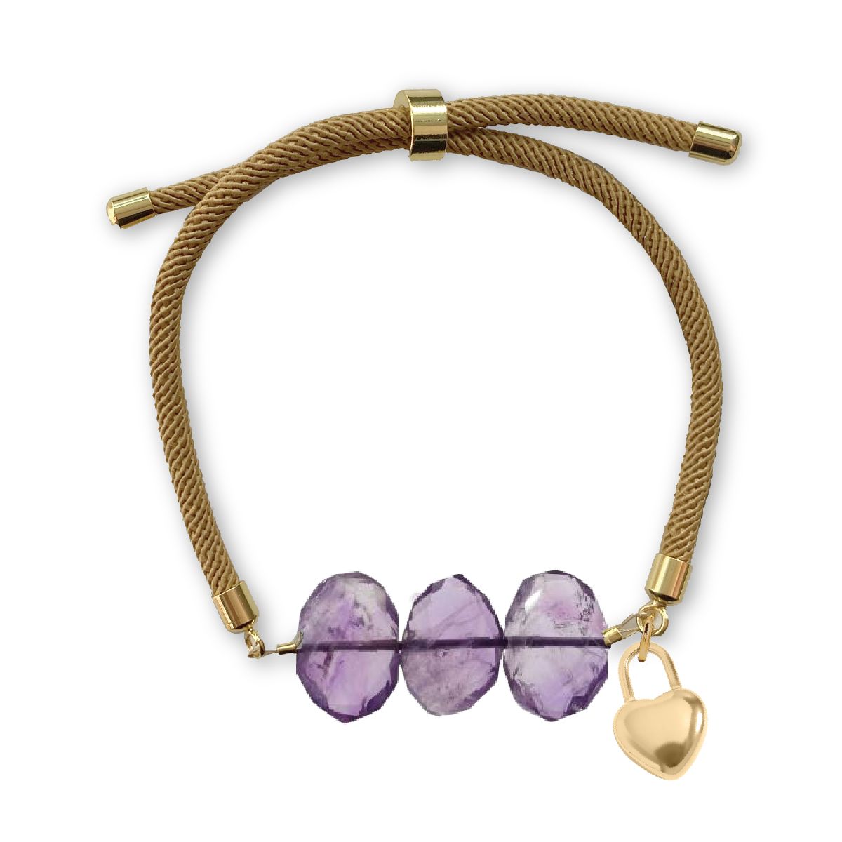 Choice of 5 Fall Colors - Natasha Love Locket Bracelet Bracelet Robyn Canady Amethyst