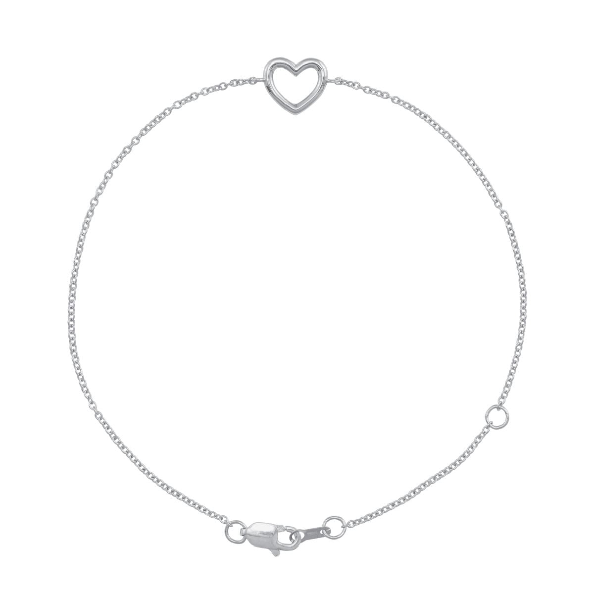 Open Heart Bracelet Bracelet Robyn Canady Sterling Silver
