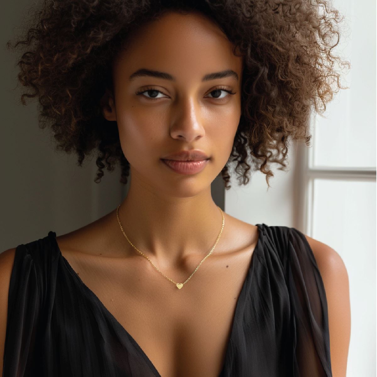 Heart Slide Necklace Necklace Robyn Canady
