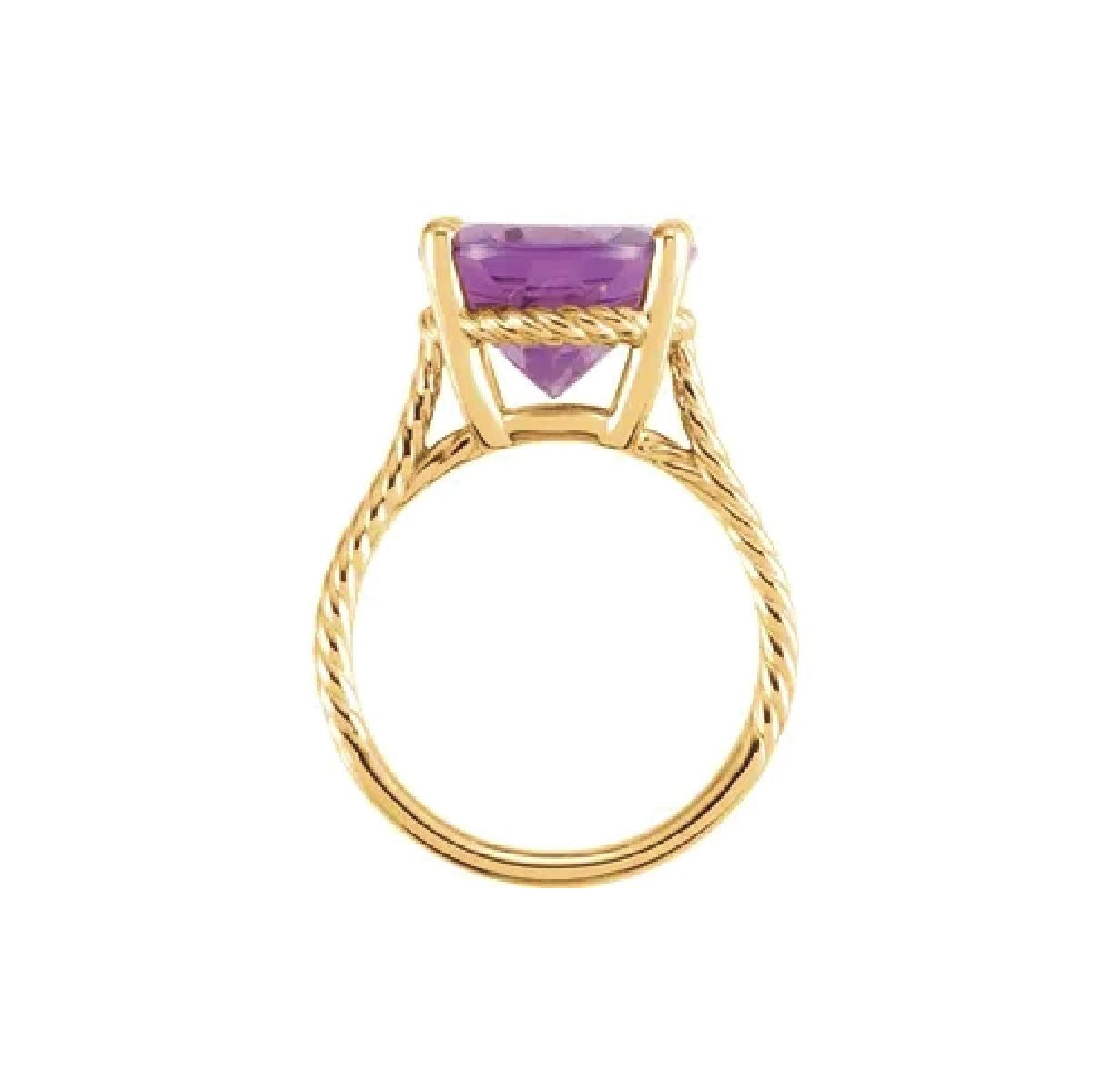 14K Amethyst Royal Statement Ring Robyn Canady