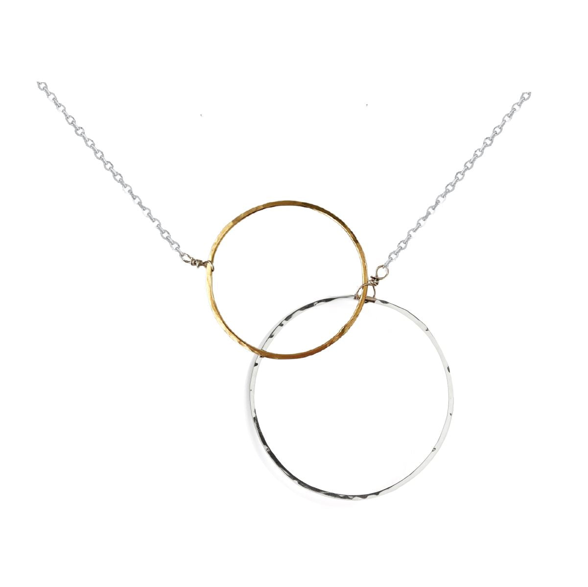 Large Signature Double Circle Necklace Robyn Canady