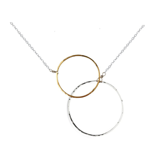 Large Signature Double Circle Necklace Robyn Canady