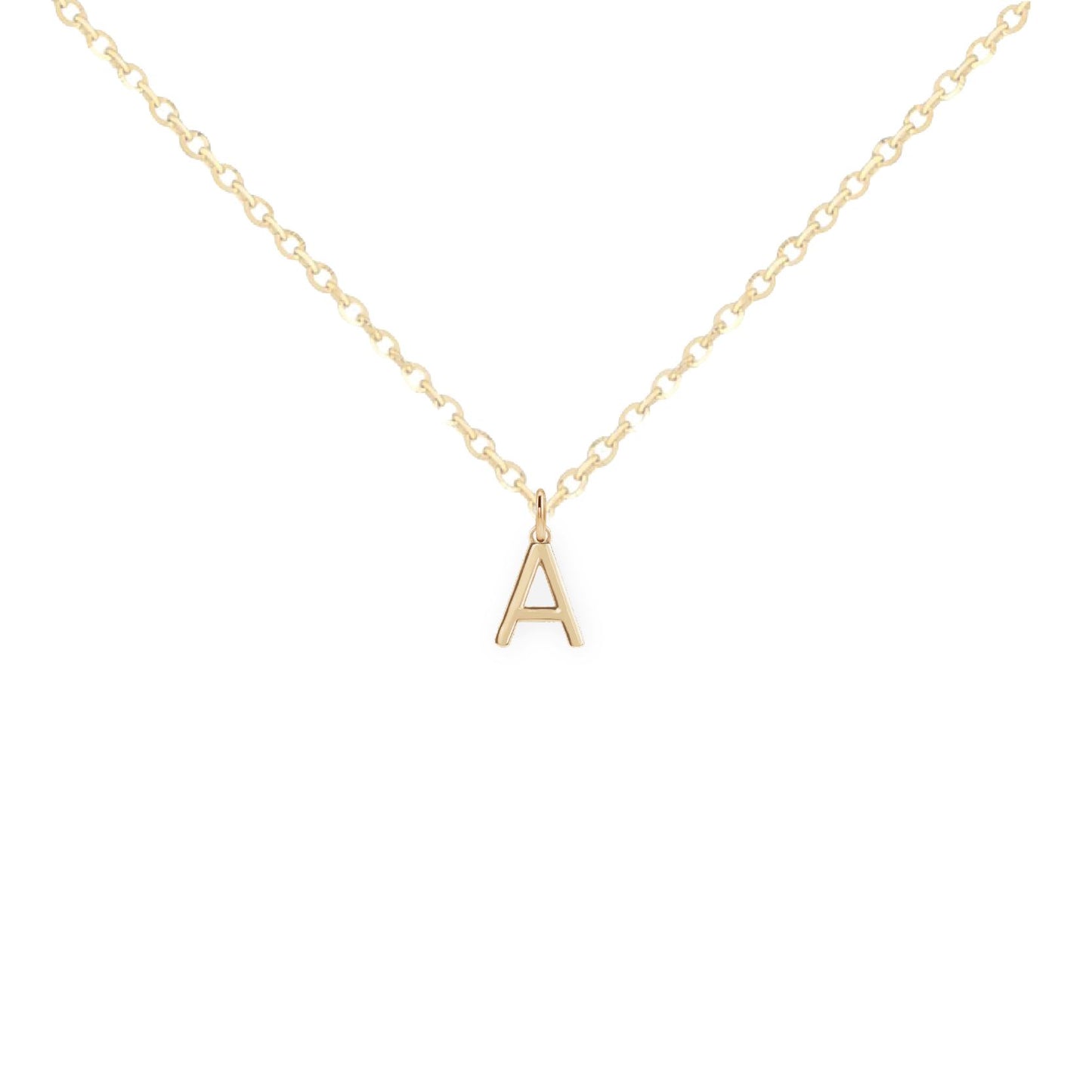 Initial Pendant Necklace - Gold Robyn Canady