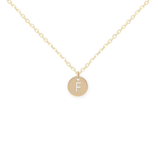 Initial Medallion Necklace Robyn Canady