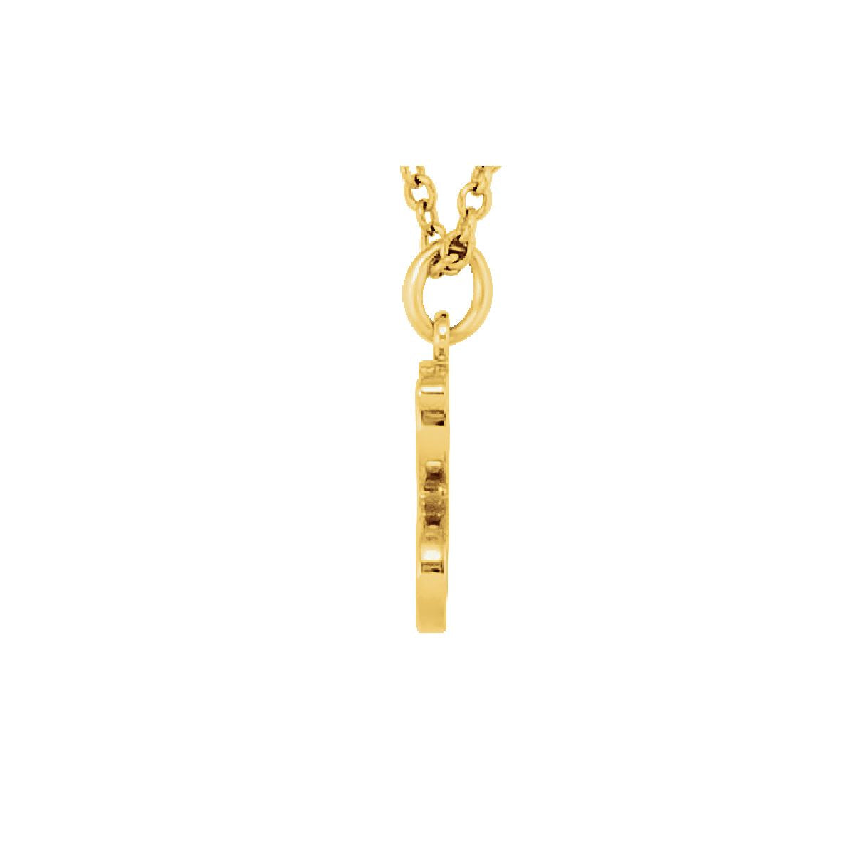 Lowercase Initial Pendant Necklace Necklace Robyn Canady