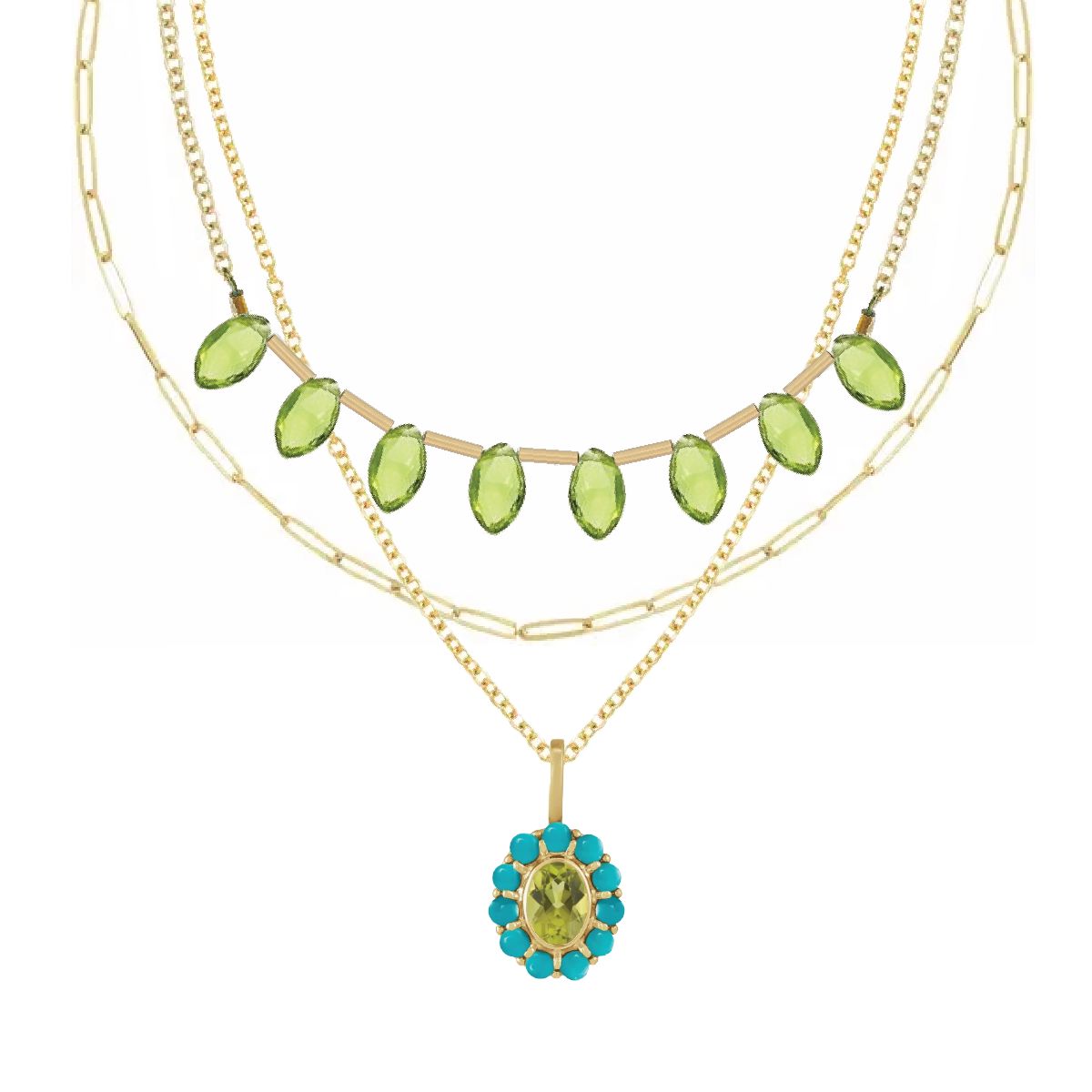 14K Paperclip Necklace Necklace Robyn Canady