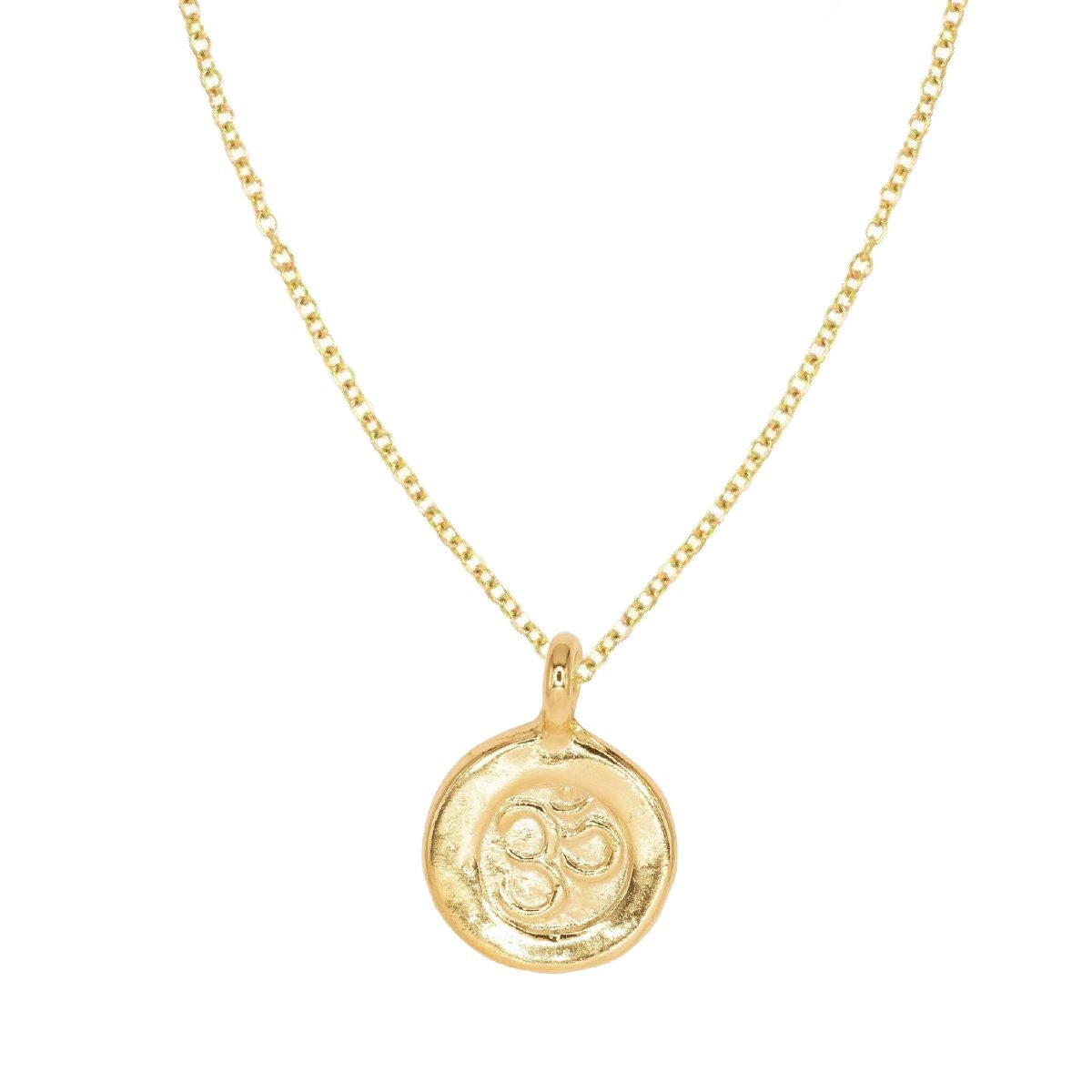 Ohm Meditation Necklace Necklace Robyn Canady 14K Gold Filled