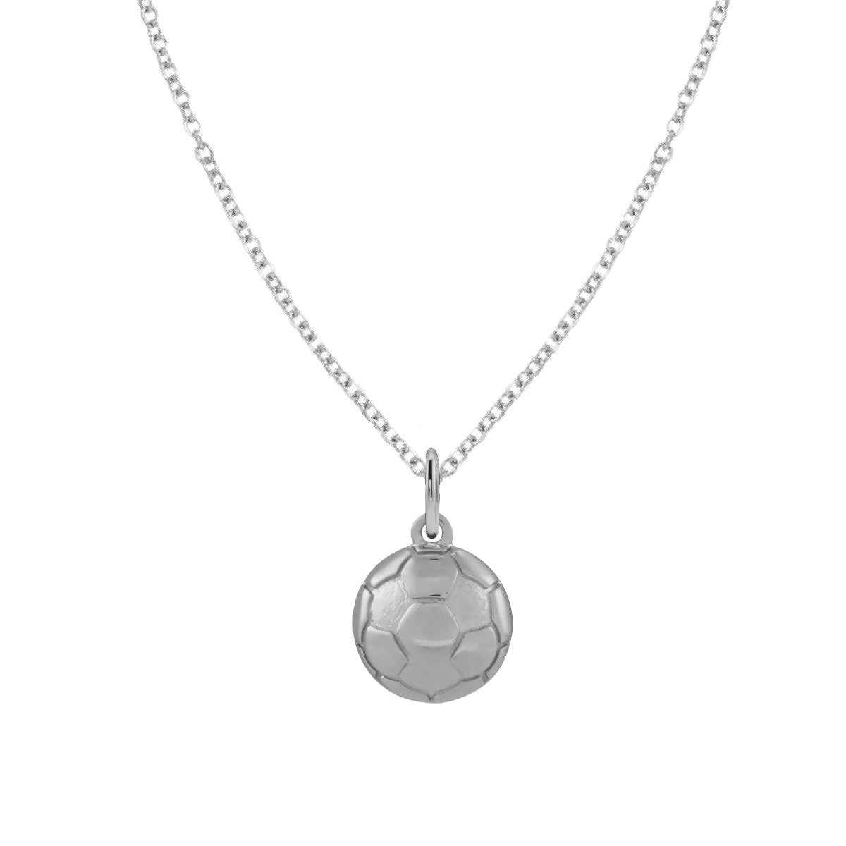 For the Soccer Lover - Tiny Soccer Charm Necklace - Dainty FIne Jewelry Necklace Robyn Canady