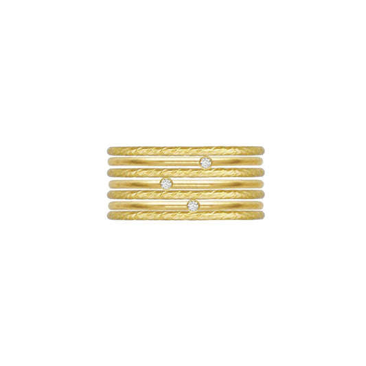Crystal 7 Ring Stack Robyn Canady
