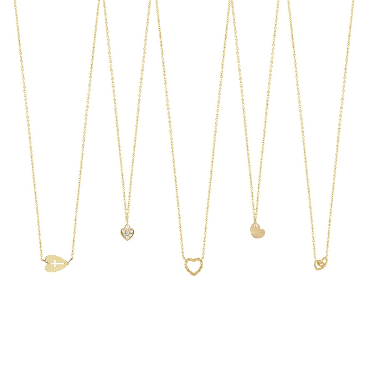 14K Royal Heart Necklace Robyn Canady