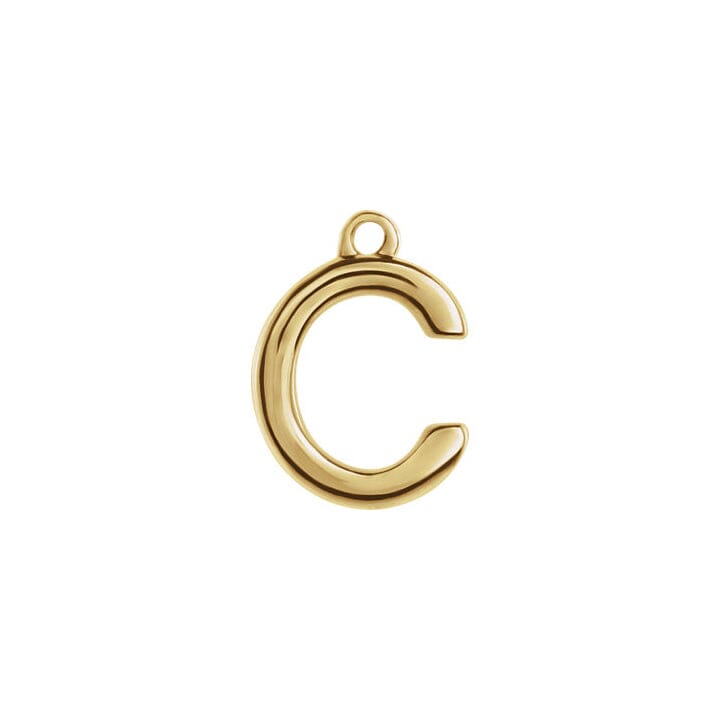 Initial Pendant Necklace - Gold Robyn Canady
