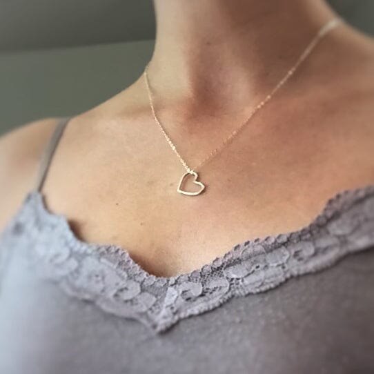 Floating Heart Necklace Robyn Canady