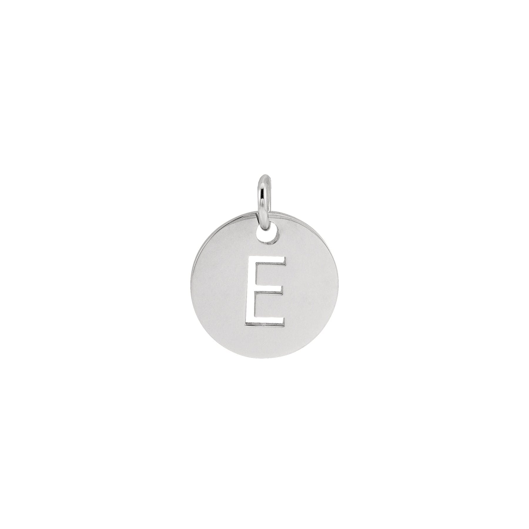 Initial Medallion Necklace Robyn Canady E Sterling Silver