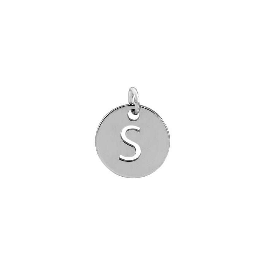 Initial Medallion Necklace Robyn Canady S Sterling Silver
