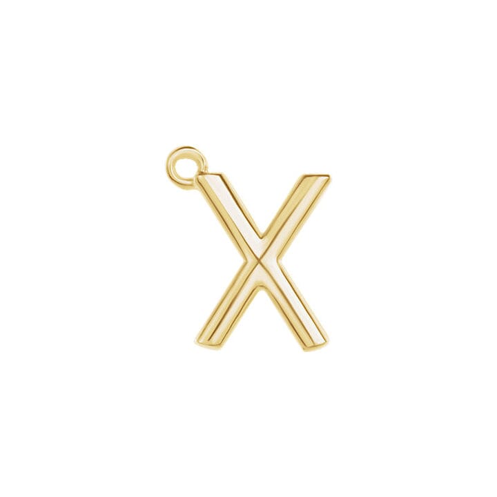 Initial Pendant Necklace - Gold Robyn Canady