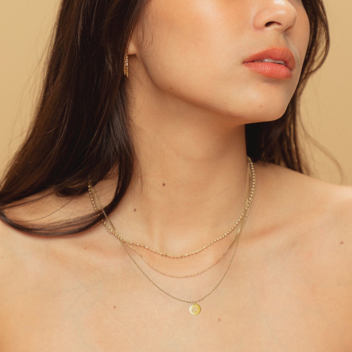 Add an Initial- Gold Script Charm Robyn Canady