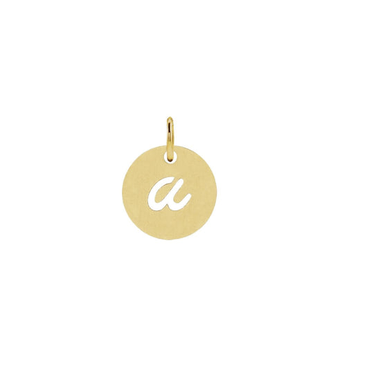 Add an Initial- Gold Script Charm Robyn Canady a
