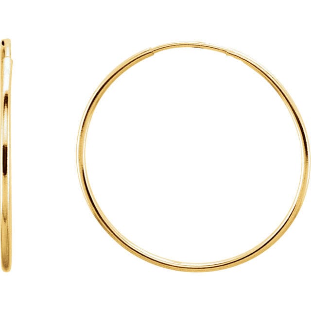 14K Gold Hoop Earrings Robyn Canady