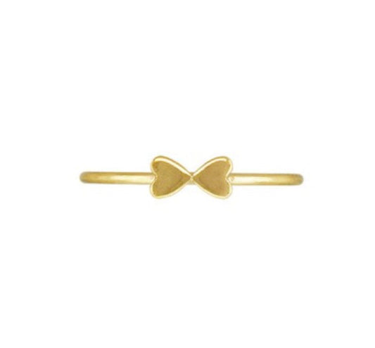 Double Heart Ring Robyn Canady 5 14K Gold Filled 