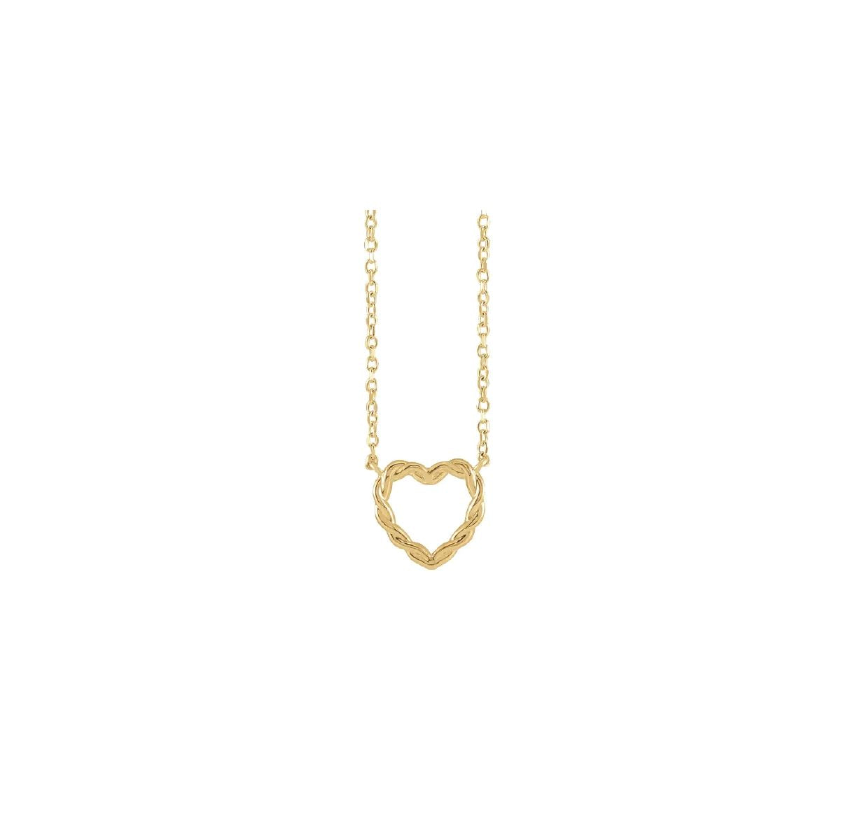 14K Royal Heart Necklace Robyn Canady 