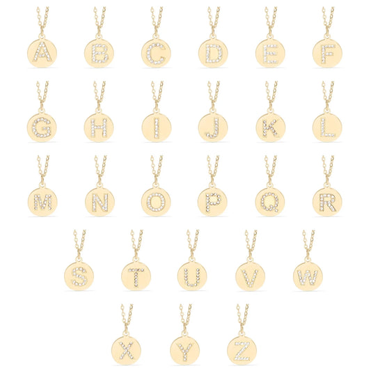 Initial Pendant Necklace with Gemstone Star Necklace Robyn Canady 