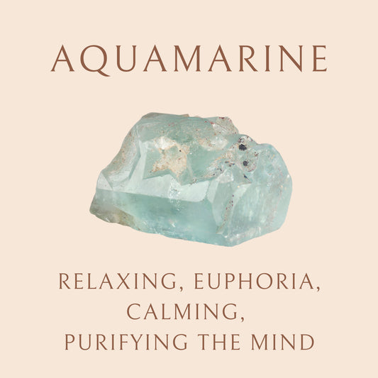 Beaded Gemstone Bracelet - Aquamarine for Relaxation Bracelet Robyn Canady 