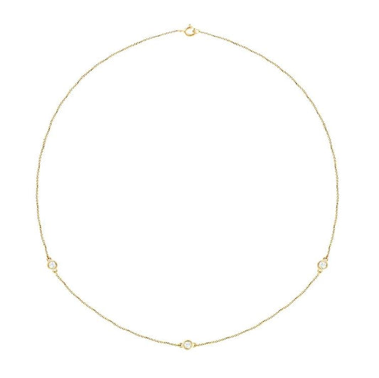 14K Diamond Layering Necklace - Ready to Ship! Robyn Canady 