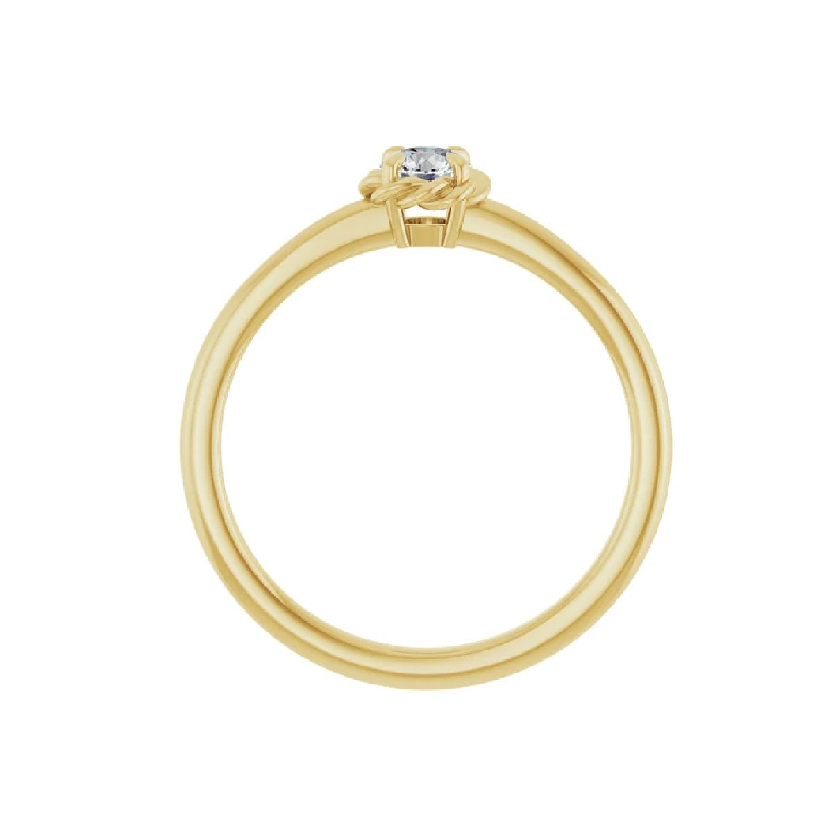 14K Gold Tiny Birthstone Ring Necklace Robyn Canady 