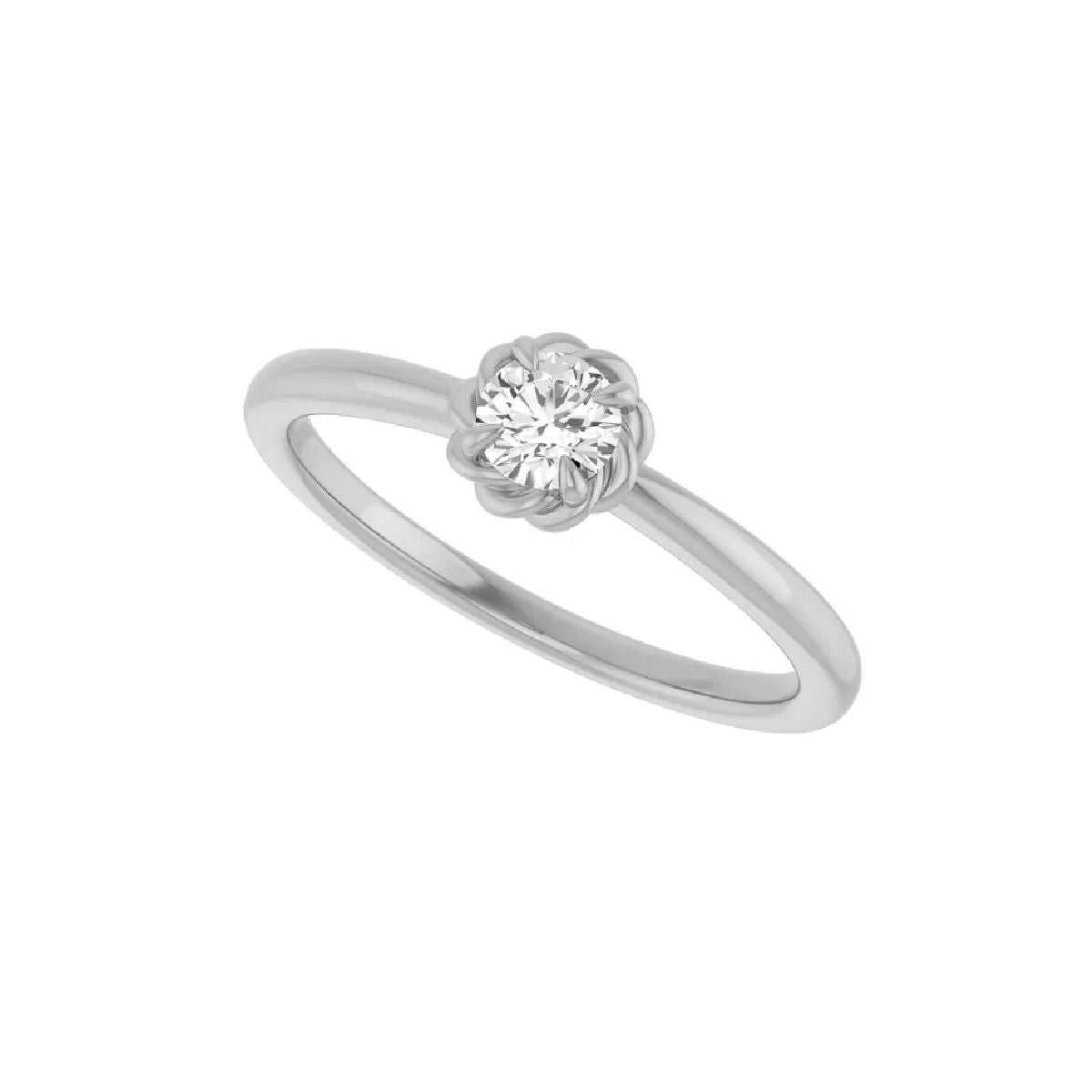 Sterling Silver Tiny Birthstone Ring Necklace Robyn Canady 