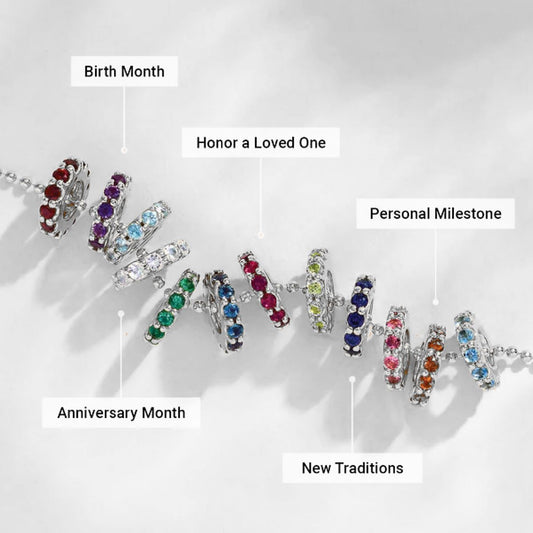 Sterling Silver Birthstone Charm Charm Robyn Canady 